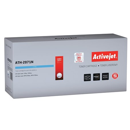 Toner Compatible Activejet ATH-2071N Cyan