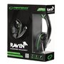 Casques avec Microphone Esperanza EGH310G Vert Noir