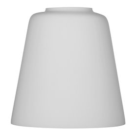 Écran de lampe Activejet klosz ALMA Blanc verre 12 cm