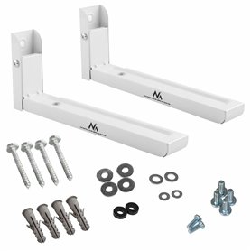 Support pour micro-ondes MacLean MC-915W Blanc