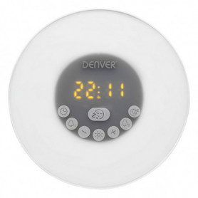 Radio-réveil Denver Electronics CRLB-400 FM Bluetooth LED Blanc 46,99 €