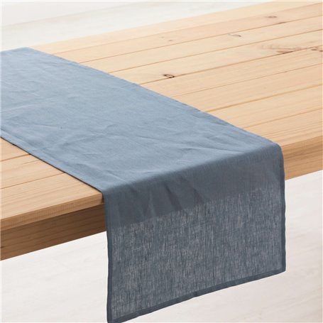 Chemin de Table Belum Bleu 45 x 140 cm