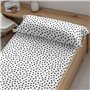 Drap housse Kids&Cotton Kibo Noir 60x120cm