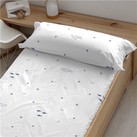 Drap housse Kids&Cotton Tabor Multicouleur 60x120cm