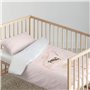 Housse de Couette Kids&Cotton Chay Rose 175 Fils 100 x 120 cm