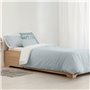 Housse de Couette Kids&Cotton Vichy Bleu 175 Fils 155 x 220 cm