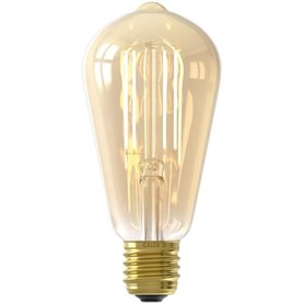 Ampoules connectées Calex Edison LED Filament connectée ST64 ambrée E27