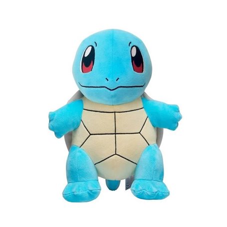 Peluche Carapuce (Squirtle) BANDAI - Pokémon - 30 cm - Toute douce - JW0058