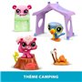 Pack a theme 3 Pets - BANDAI - Littlest Pet Shop Camping - Animaux et accessoires