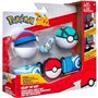 2 Poké Balls et 1 figurine Carapuce 5 cm