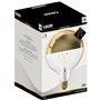 Ampoule LED E27 - CALEX - TOP MIRROR G125 - Filament droit - 4 W - 200 lm - 1800 K - Or