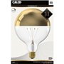 Ampoule LED E27 - CALEX - TOP MIRROR G125 - Filament droit - 4 W - 200 lm - 1800 K - Or