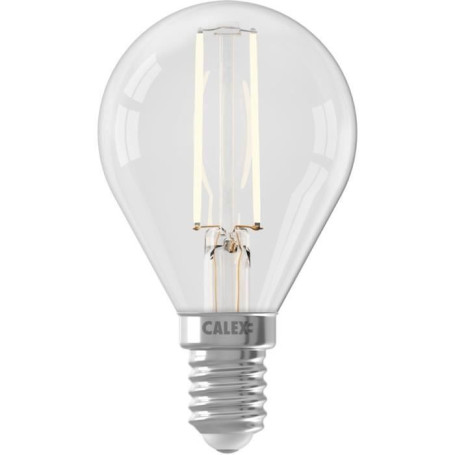 Ampoule LED E14 - CALEX - BALL P45 - Filament droit - 3