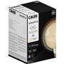 Ampoule LED E27 - CALEX - G200 SMART GLOBE - Simple filament spirale - 5 W - 220 lm - 1800 K - Intensité variable - Or