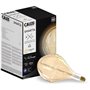 Ampoule LED E27 - CALEX - SMART ORGANIC EVO - Filament flexible - 6 W - 280 lm - 1800 K - Intensité variable - Or