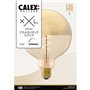 Ampoule LED E27 - CALEX - XXL SPECIALS G125 - Filament simple spirale - 4 W - 120 lm - 1800 K - Or