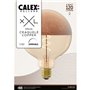 Ampoule LED E27 - CALEX - XXL SPECIALS G125 - Filament simple spirale - 4 W - 120 lm - 1800 K - Cuivre