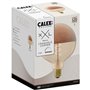 Ampoule LED E27 - CALEX - XXL SPECIALS G125 - Filament simple spirale - 4 W - 120 lm - 1800 K - Cuivre