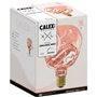 Ampoule LED E27 - CALEX - G125 NEO ORGANIC - Filament flexible - 4 W - 70 lm- 1800 K - Intensité variable - Rose