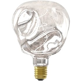 Ampoule LED E27 - CALEX - G125 NEO ORGANIC - Filament flexible - 4 W - 75 lm - 1800 K - Intensité variable - Silver