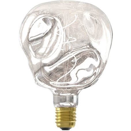 Ampoule LED E27 - CALEX - G125 NEO ORGANIC - Filament flexible - 4 W - 75 lm - 1800 K - Intensité variable - Silver