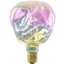 Ampoule LED E27 - CALEX - G125 NEO ORGANIC - Filament flexible - 4 W - 200 lm - 1800 K - Intensité variable - Arc-en-ciel