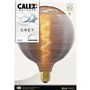 Ampoule LED E27 - CALEX - G125 - Filament en spirale - 4W - 80 lm - 1800 K - Gris