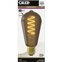 Ampoule LED E27 - CALEX - ST64 RUSTIC - Filament flexible - 4 W - 100 lm - 1800 K - Intensité variable