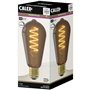 Ampoule LED E27 - CALEX - ST64 RUSTIC - Filament flexible - 4 W - 100 lm - 1800 K - Intensité variable