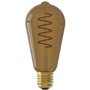 Ampoule LED E27 - CALEX - ST64 RUSTIC - Filament flexible - 4 W - 100 lm - 1800 K - Intensité variable