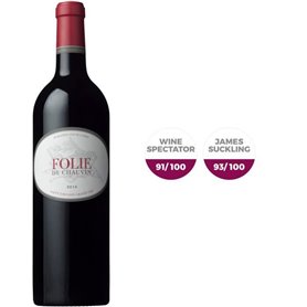 Folie de Chauvin 2016 Saint-Emilion Grand Cru - Vin rouge de Bordeaux