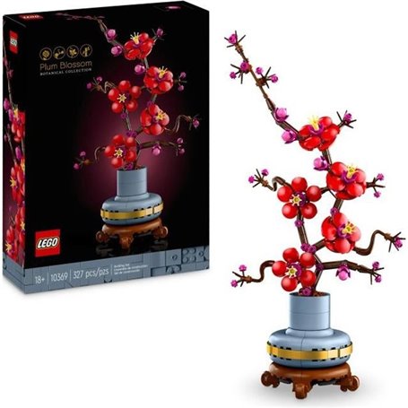 LEGO Icons 10369 Les Fleurs de Prunier - Décoration Florale d'Intérieur