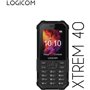 Téléphone Mobile - LOGICOM - XTREM 40 - Noir