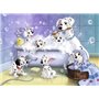 Puzzle 60 p - NATHAN - Les 101 Dalmatiens - Blanc - Disney - Scene de vie