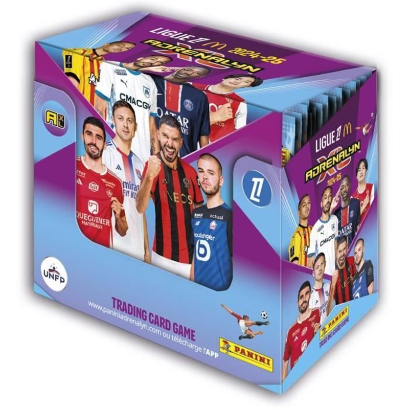 Boîte Display Panini Rugby Top 14 2024/2025 - 50 Pochettes D'autocollants, Collection Joueurs