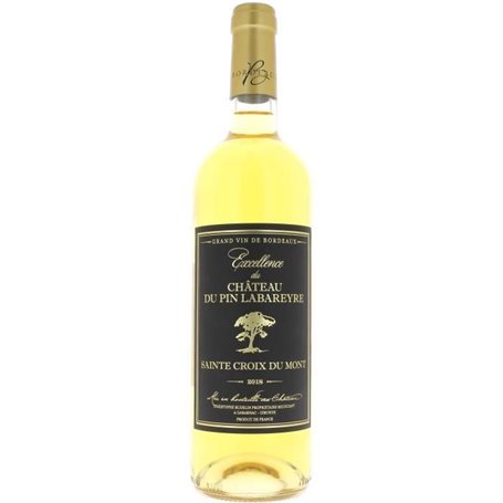 Excellence du Château du Pin Labareyre 2017 Sainte Croix du Mont - Vin blanc de Bordeaux