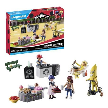 PLAYMOBIL - 71344 - Calendrier Av Miraculous