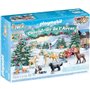 Calendrier de l'Avent PLAYMOBIL - Equestre - La magie de Noël - 24 surprises