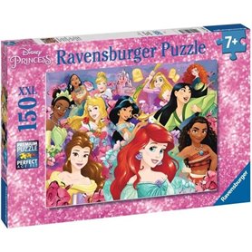 Puzzle Disney Princesses 150 pieces XXL Ravensburger - Les reves deviennent réalité - Enfant 7 ans et plus