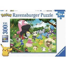 POKÉMON Puzzle 300 pieces XXL - Pokémon sauvages - Ravensburger - Puzzle Enfant 300 pieces - Des 9 ans