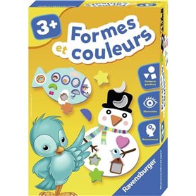 Jeu éducatif - Formes et couleurs - Ravensburger - Apprentissage des formes et des grandeurs - Des 3 ans