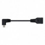 Câble USB 2.0 A vers USB B NANOCABLE 10.01.3600 15 cm Prise mâle/femelle 11,99 €