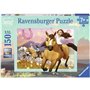 Puzzle 150 pieces XXL Sauvage et libre / Spirit - Ravensburger