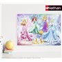 Puzzle 100 pieces - Princesses étincelantes - Disney Princesses - Trieurs de pieces - Nathan