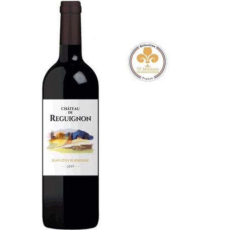 Château de Reguignon 2019 Blaye Côtes de Bordeaux - Vin rouge de Bordeaux