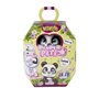 Smoby - Pamper Petz - Panda a adopter - 4 accessoires - Articulé - Bois et fais pipi - Certificat d'adoption - Des 3 ans