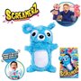 Smoby - Screamerz - Peluche intéractive amusante - Ours - 25 cm - Bruits en la secouant ou appuyant sur le bouton