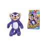 Smoby - Screamerz - Peluche intéractive amusante - Singe - 28 cm - Bruits en la secouant ou appuyant sur le bouton