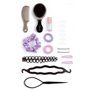 Smoby - Tete a coiffer blonde - Facile a coiffer - 19 accessoires réalistes - Levres thermosensibles - Trappe de rangeme