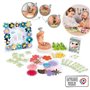 Smoby - Loisirs créatif - Set de création fleurs objets décoratifs - 200 accessoires - Fabriqué en France